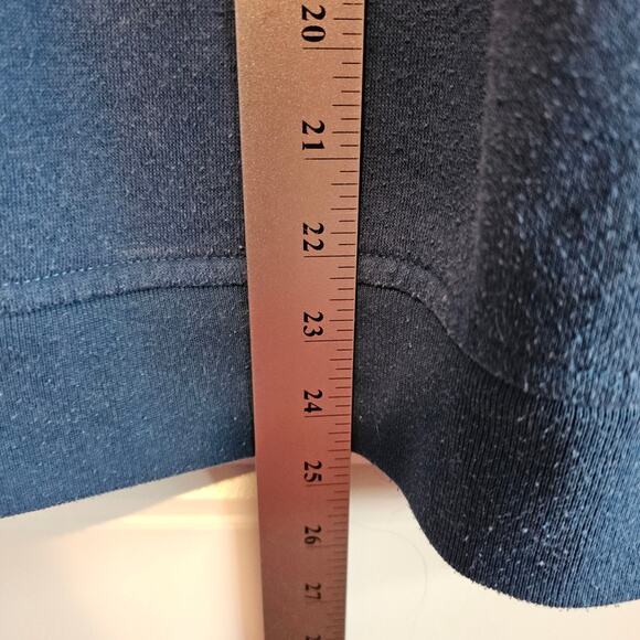 Vintage Cat Sweatshirt Women Large Petite Blue Cottage 90s Granny Retro Kitty - Picture 7 of 8